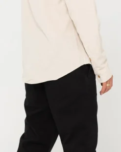 Flash Sale Overtone Long Sleeve Linen Shirt Mens Shirts