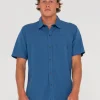 Hot Overtone Short Sleeve Linen Shirt Mens Shirts