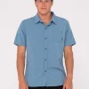 Sale Overtone Short Sleeve Linen Shirt Boys Kids Tops