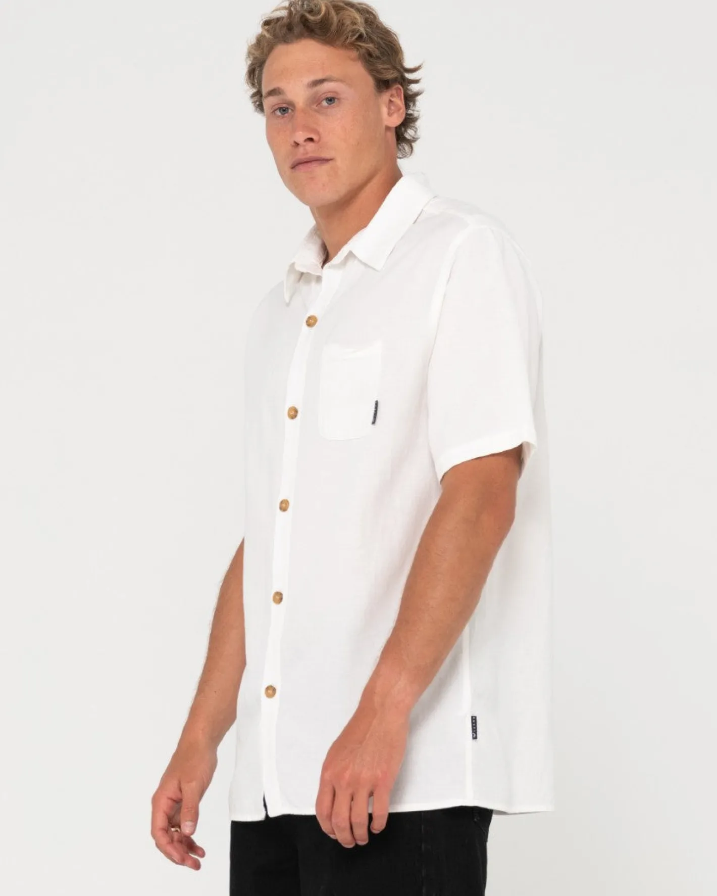 Best Overtone Short Sleeve Linen Shirt Mens Shirts
