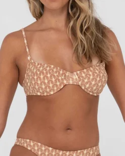 Hot Panama Printed Balconette Bikini Top Womens Bikinis