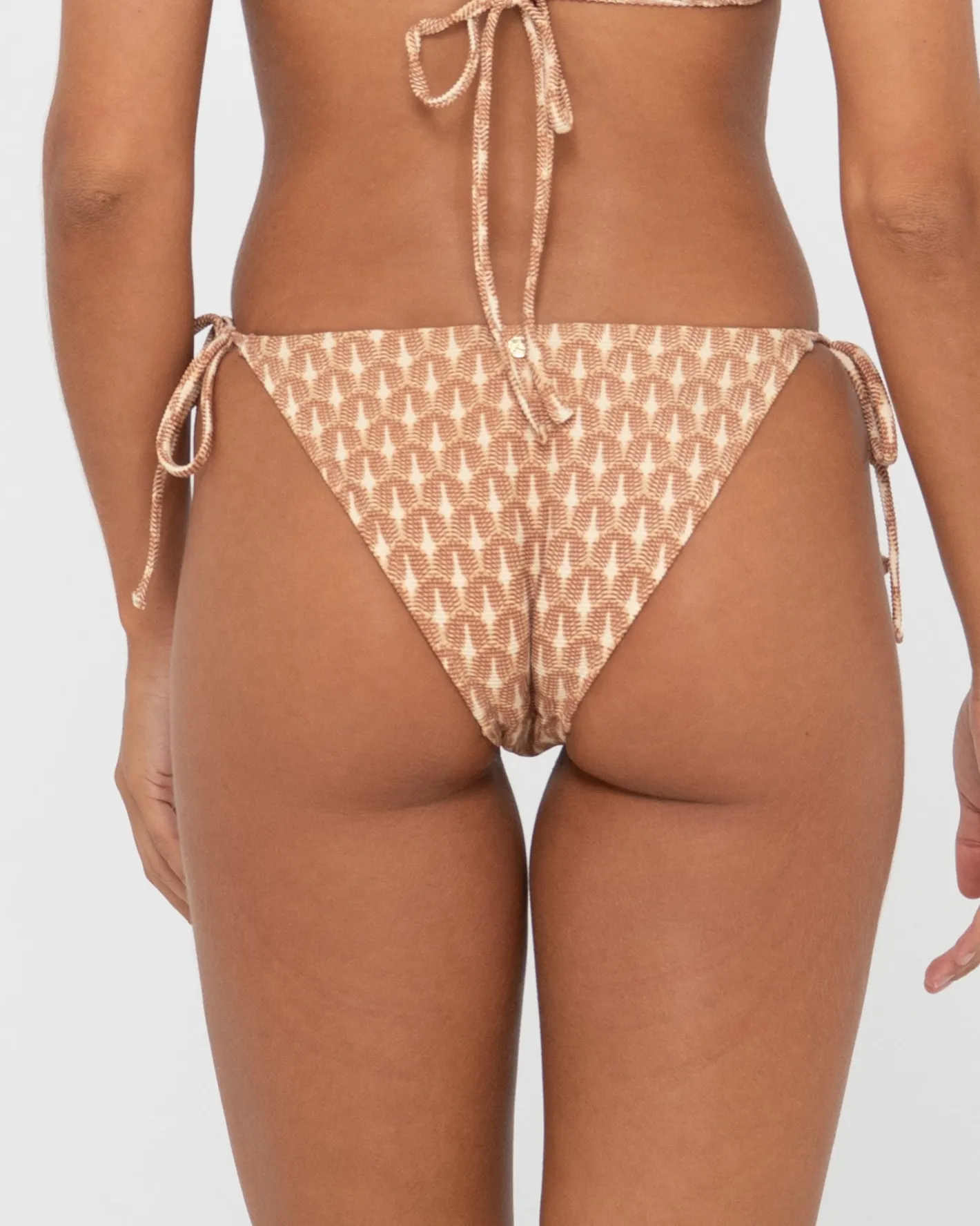Discount Panama Printed Midi Side Tie Bikini Bottom Womens Bikinis