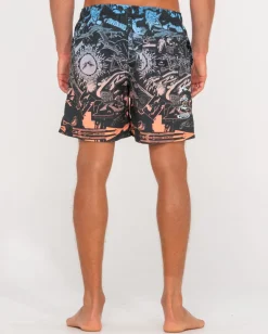 Fashion Paste Up Printed 19\\ Mens Boardshorts