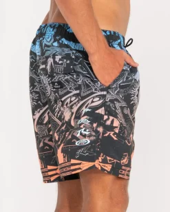 Fashion Paste Up Printed 19\\ Mens Boardshorts