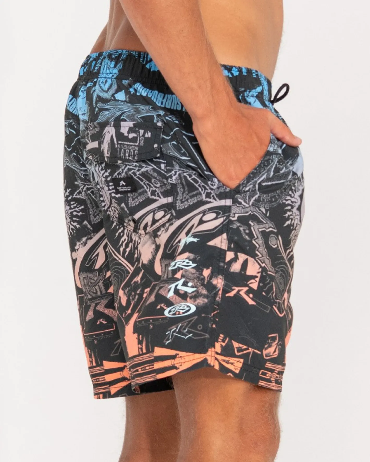 Best Sale Paste Up Printed 19\\ Mens Elastic Waist