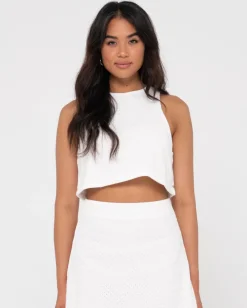 Shop Petra Relaxed Fit Crop Top Womens Fashion Tops