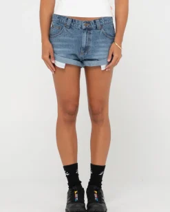 Online Pheonix Low Rise Mini Denim Short Womens Shorts