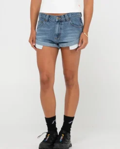 Online Pheonix Low Rise Mini Denim Short Womens Shorts