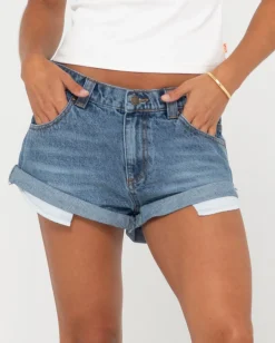 Online Pheonix Low Rise Mini Denim Short Womens Shorts