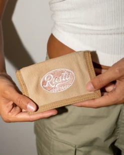 Flash Sale Pit Stop Tri Fold Embroidered Cord Wallet Womens Wallets & Purses