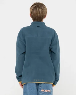 Best Sale Polarized 1/4 Zip Polar Fleece Boys Kids Tops