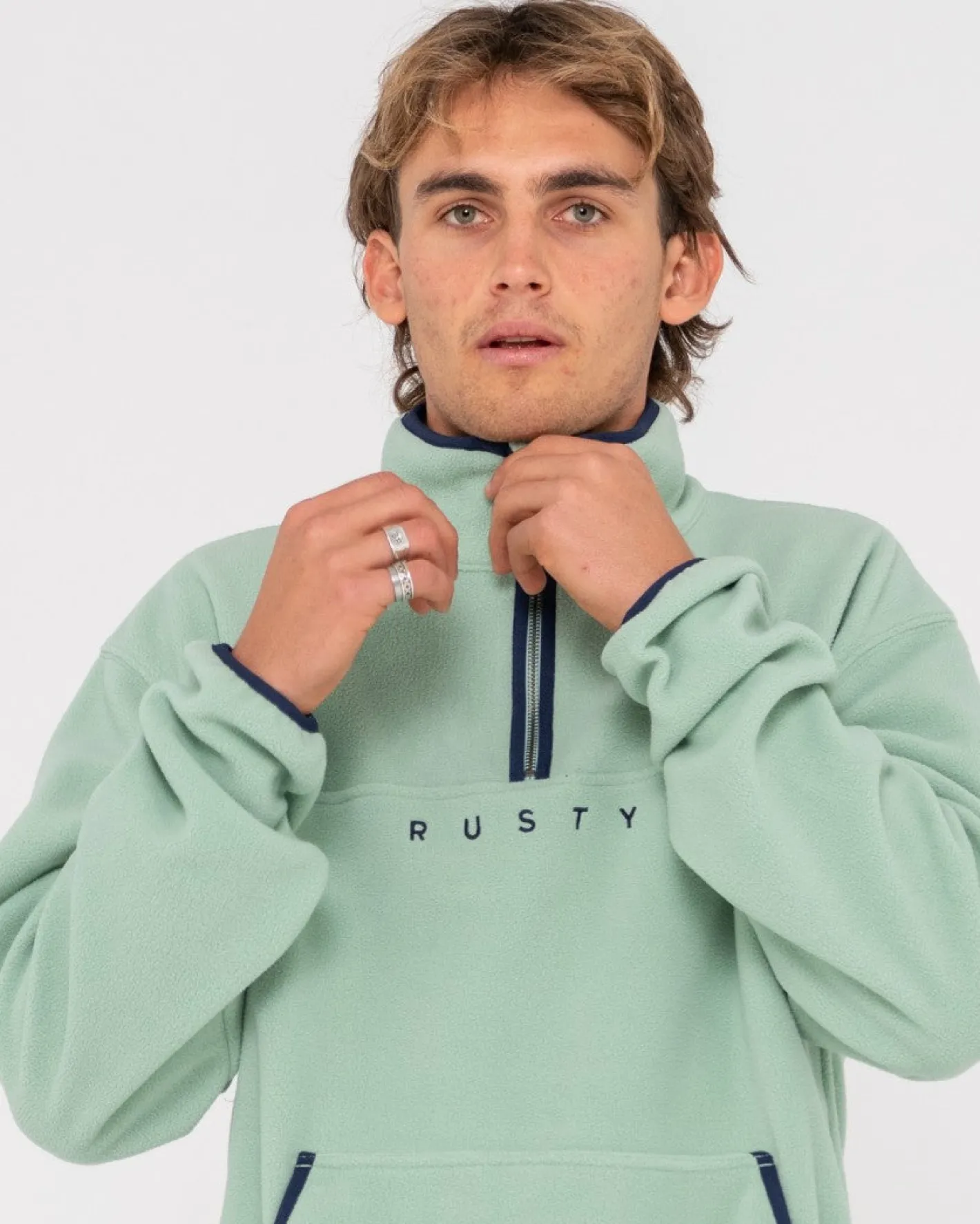 Online Polarized 1/4 Zip Polar Fleece Mens Hoodies & Fleece
