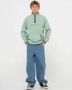 Flash Sale Polarized 1/4 Zip Polar Fleece Boys Kids Tops