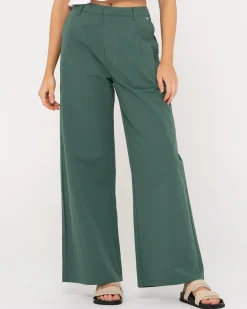 Best Popsicle High Waisted Relaxed Fit Pant Womens Pants