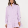 Hot Popsicle Long Sleeve Mini Dress Womens Mini Dresses
