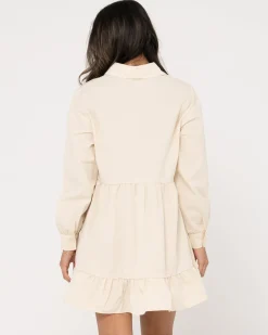 Clearance Popsicle Long Sleeve Mini Dress Womens Mini Dresses