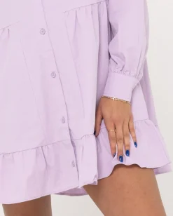 Hot Popsicle Long Sleeve Mini Dress Womens Mini Dresses
