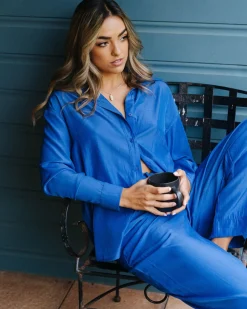 Sale Porter Oversized Long Sleeve Shirt Womens Shirts
