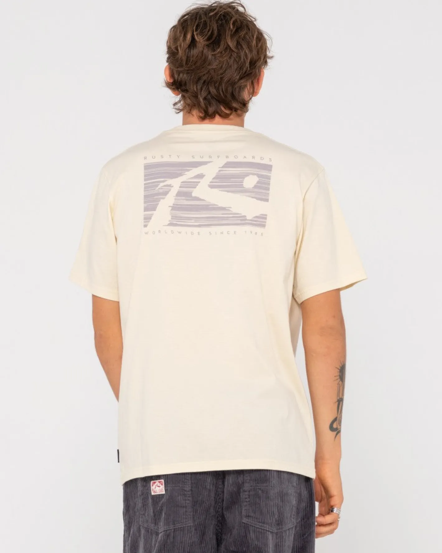 Cheap R Dot Short Sleeve Graphic Tee Mens Tees