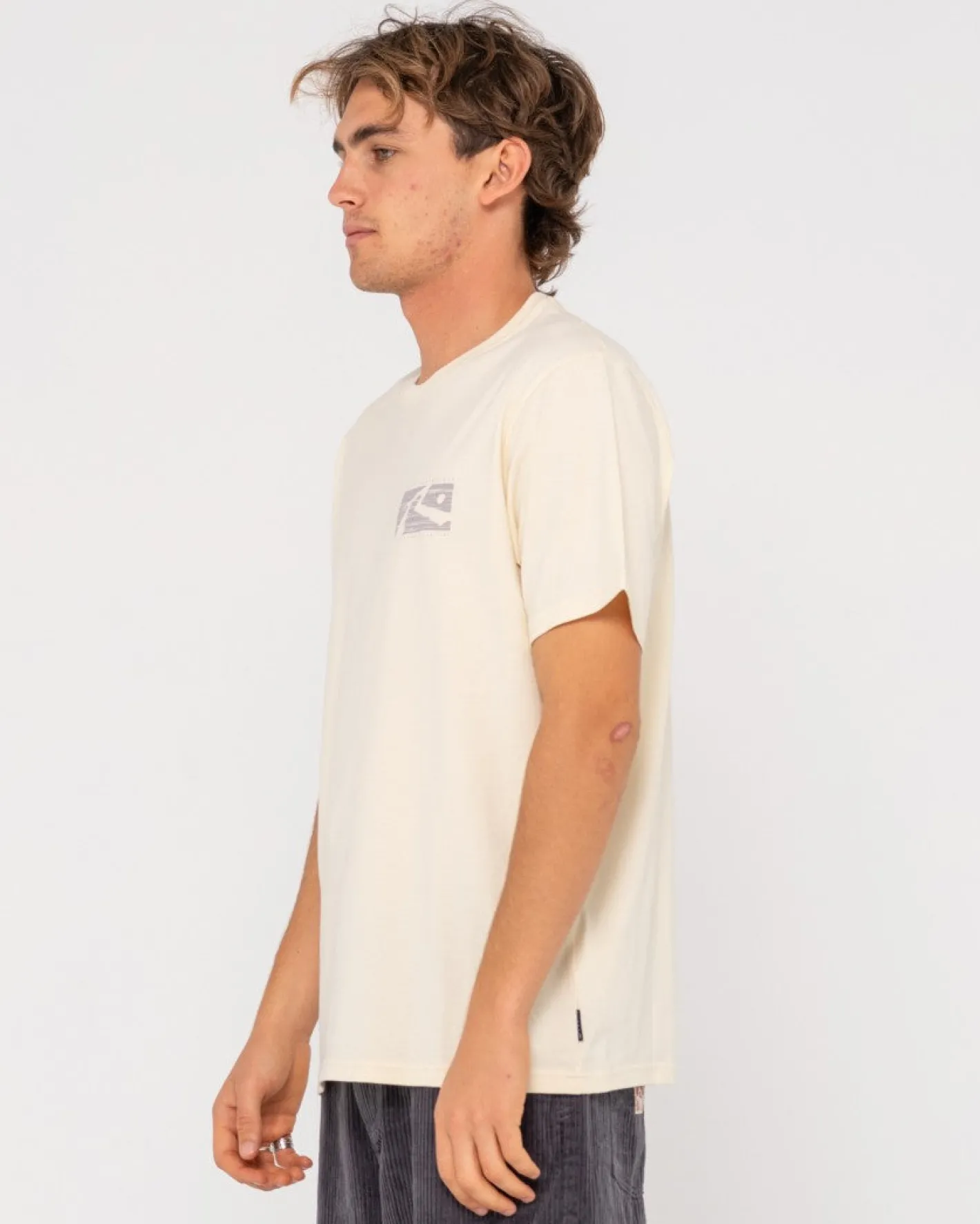 Cheap R Dot Short Sleeve Graphic Tee Mens Tees