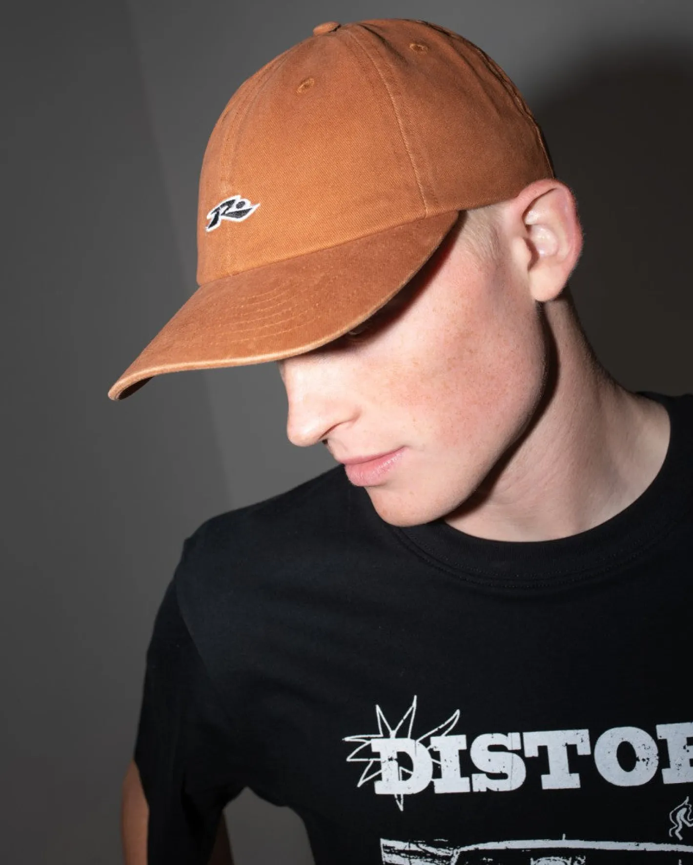 New Rage Embroidered Vintage Wash Dad Cap Mens Caps & Hats