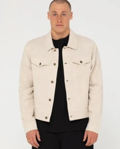 Discount Ramie Trucker Jacket Mens Jackets