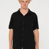 Discount Razor Blade Short Sleeve Rayon Shirt Mens Shirts