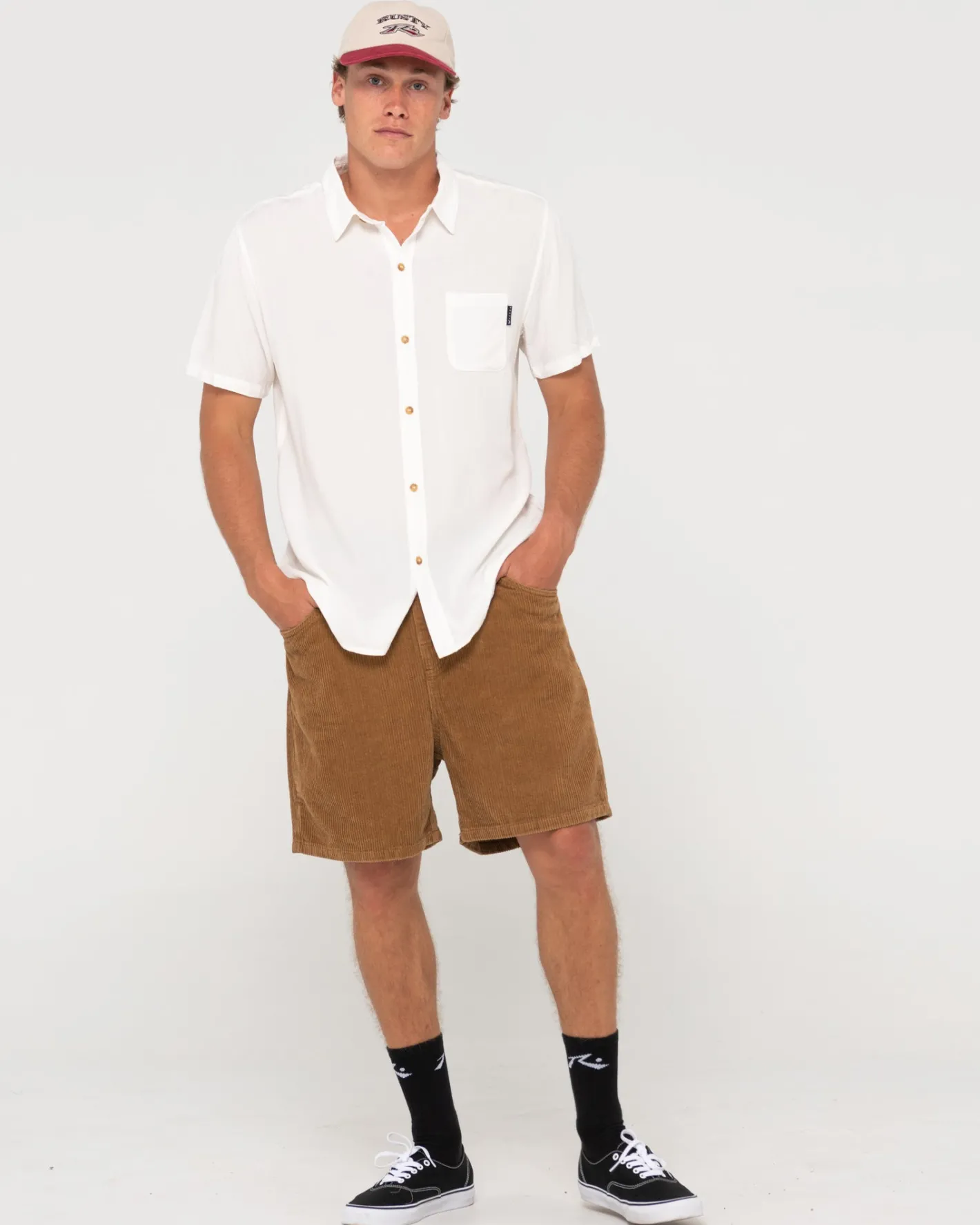 Fashion Razor Blade Short Sleeve Rayon Shirt Mens Shirts