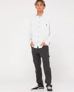 Fashion Razor Long Sleeve Rayon Shirt Mens Shirts