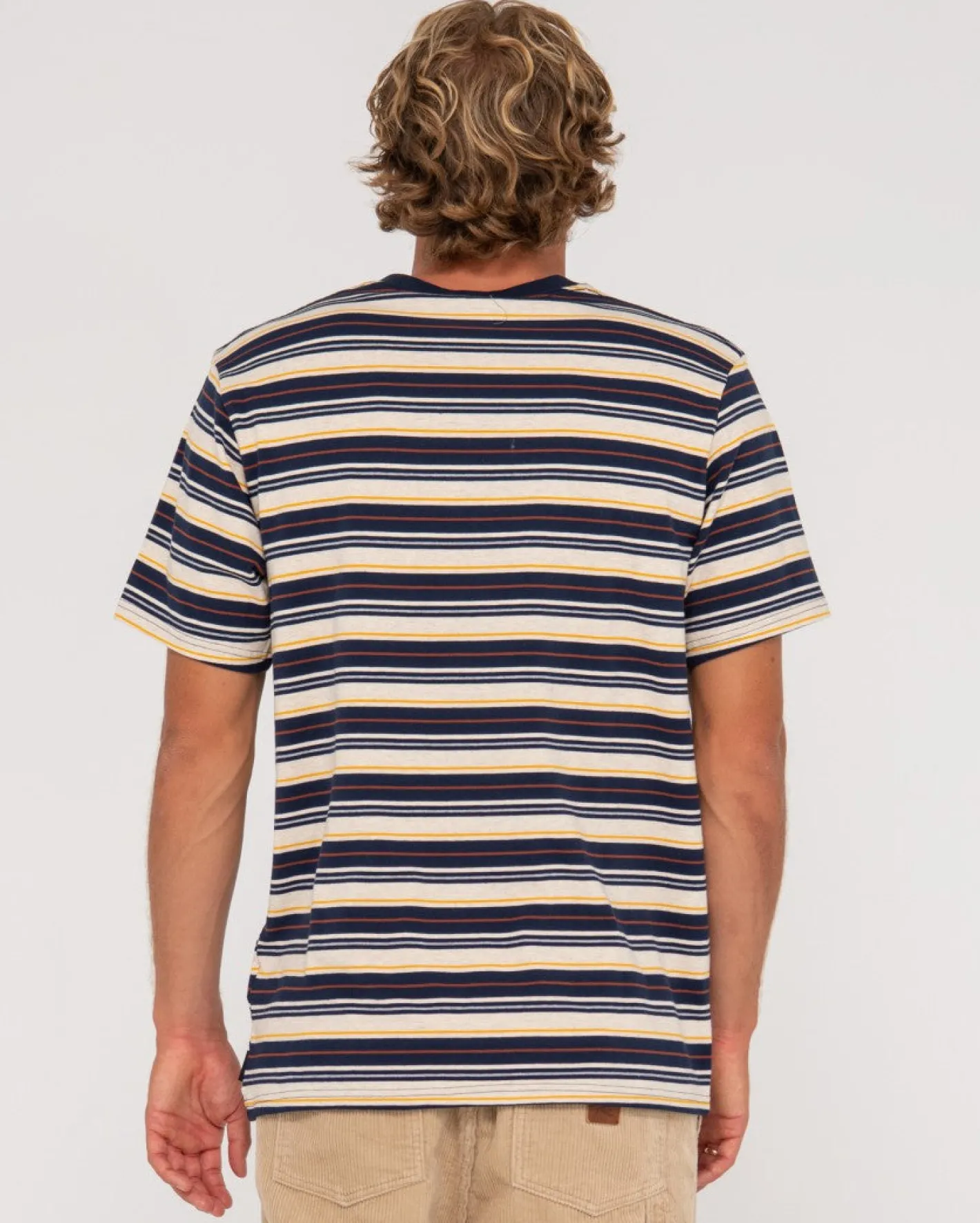 Clearance Richie Rich Short Sleeve Stripe Tee Mens Tees