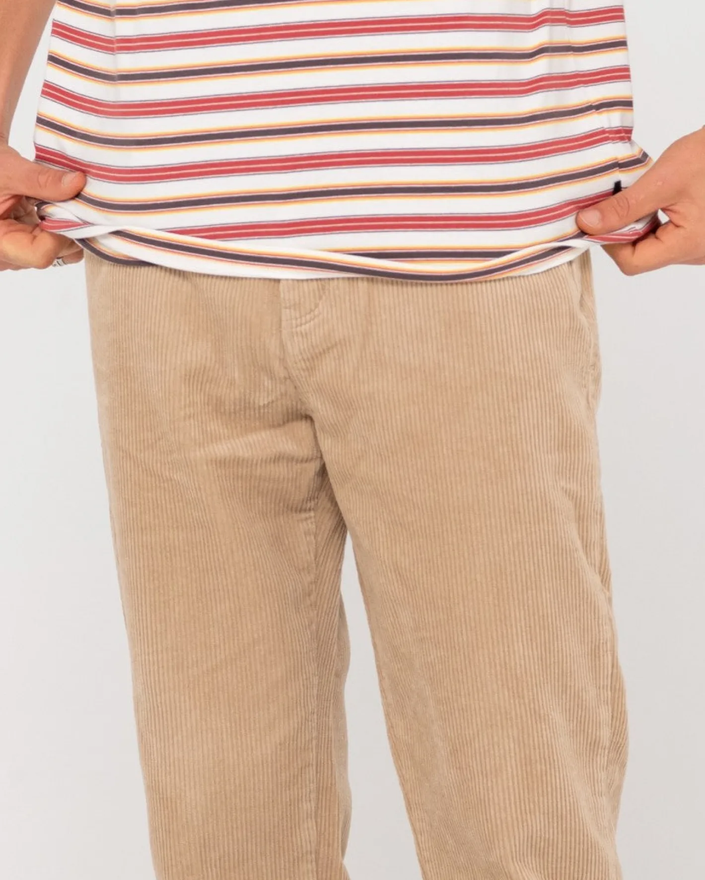 Shop Rifts 5 Pocket Straight Fit Cord Pant Mens Pants