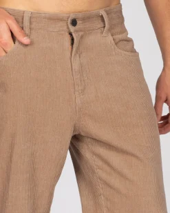Hot Rifts 5 Pocket Straight Fit Cord Pant Mens Pants