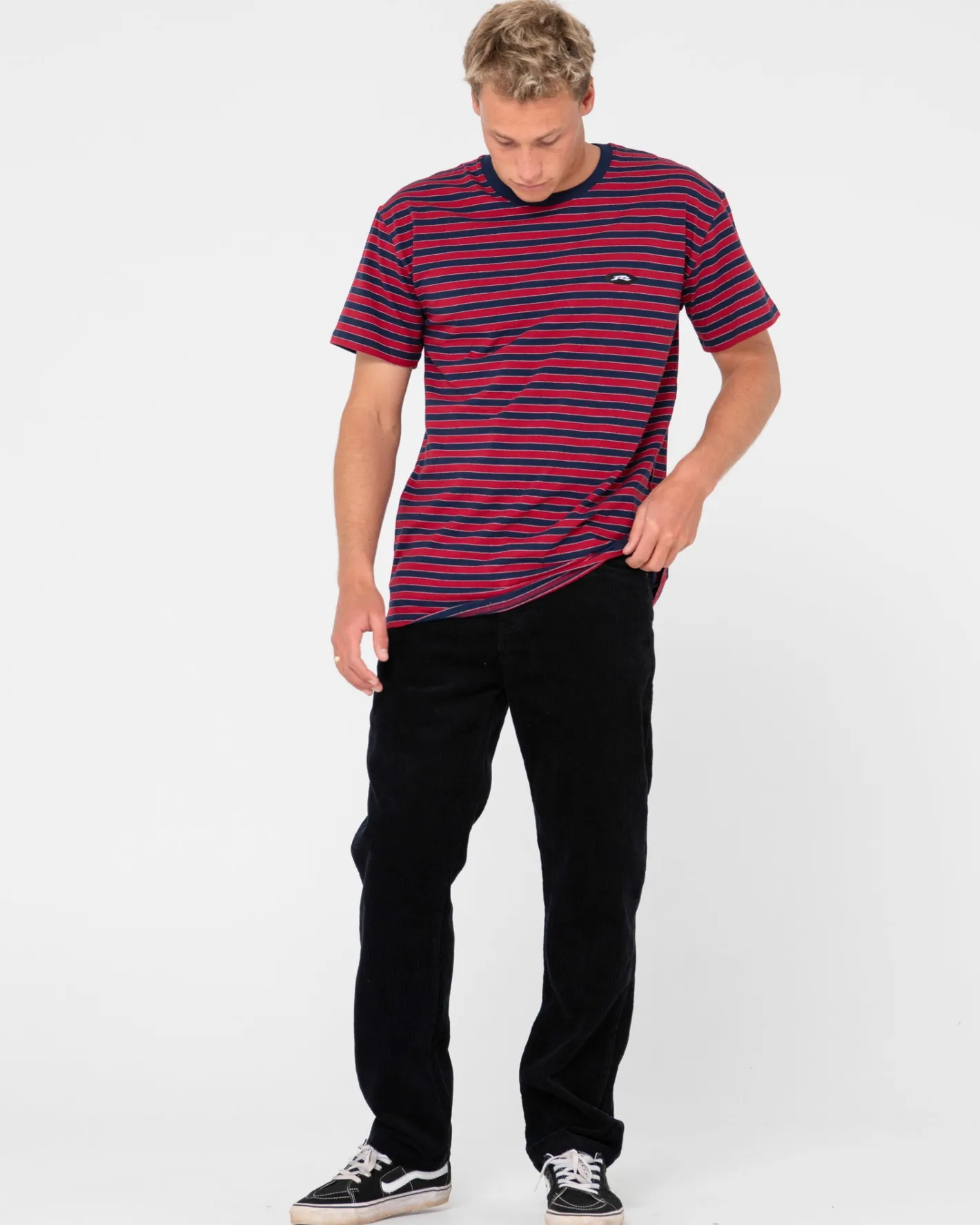 Best Rifts 5 Pocket Straight Fit Cord Pant Mens Pants