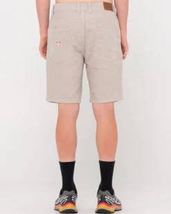 Cheap Rifts 5 Pocket Vintage Wash Cord Short Mens Shorts