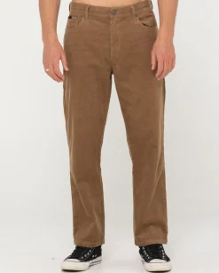Outlet Rifts 14 Wale 5 Pocket Straight Fit Cord Pant Mens Pants