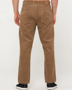 Outlet Rifts 14 Wale 5 Pocket Straight Fit Cord Pant Mens Pants
