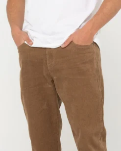 Outlet Rifts 14 Wale 5 Pocket Straight Fit Cord Pant Mens Pants