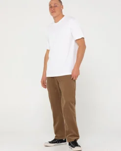 Outlet Rifts 14 Wale 5 Pocket Straight Fit Cord Pant Mens Pants