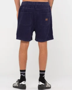 Fashion Rifts Cord Elastic Short Mens Shorts