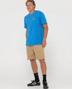 Store Rifts Elastic Hi Lo Short Mens Shorts