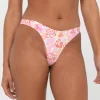 Discount Rio Hibiscus Printed Brazilian Bikini Bottom Womens Bikinis