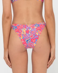 Cheap Rio Hibiscus Printed Midi Bikini Bottom Womens Bikinis