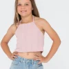 Fashion Riviera Halter Top Girls Kids Tops