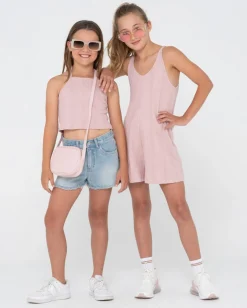 Fashion Riviera Halter Top Girls Kids Tops