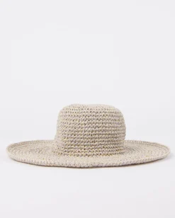 Hot Romance Wide Brim Straw Beach Hat Womens Caps & Hats