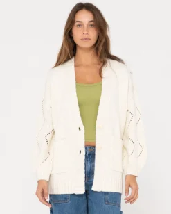 Store Rossie Relaxed Fit Knit Cardigan Womens Knitwear