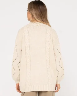 Flash Sale Rossie Relaxed Fit Knit Cardigan Womens Knitwear