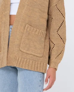 Sale Rossie Relaxed Fit Knit Cardigan Womens Knitwear