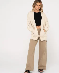 Flash Sale Rossie Relaxed Fit Knit Cardigan Womens Knitwear