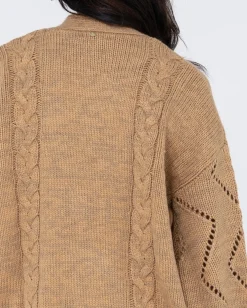 Sale Rossie Relaxed Fit Knit Cardigan Womens Knitwear